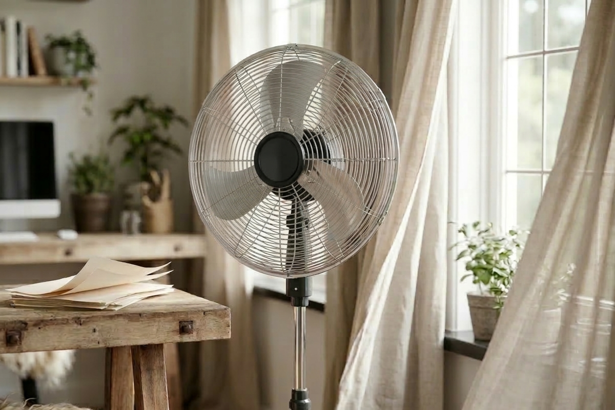 Krachtige luchtverplaatsing met 75W motor