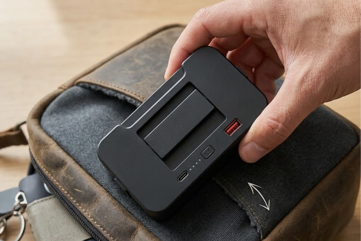 Compact en eenvoudig mee te nemen