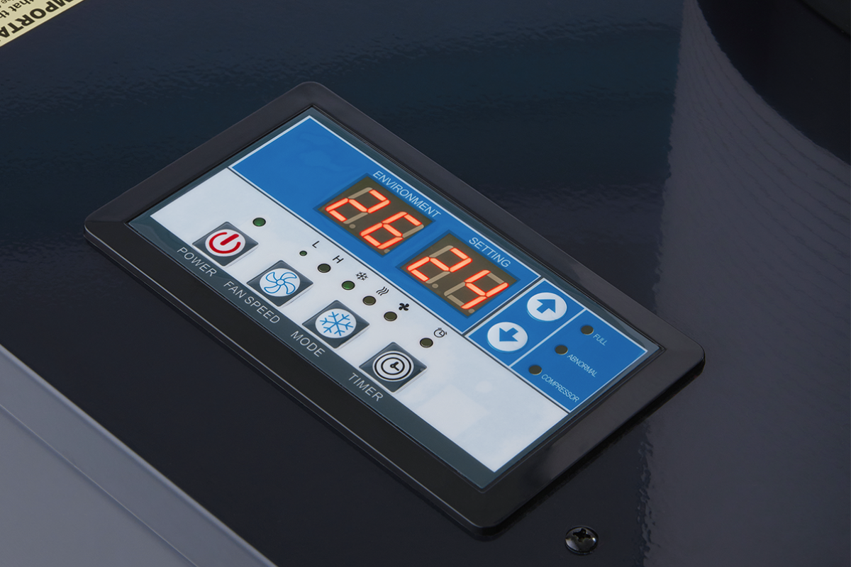 Overzichtelijk digitaal bedieningspaneel