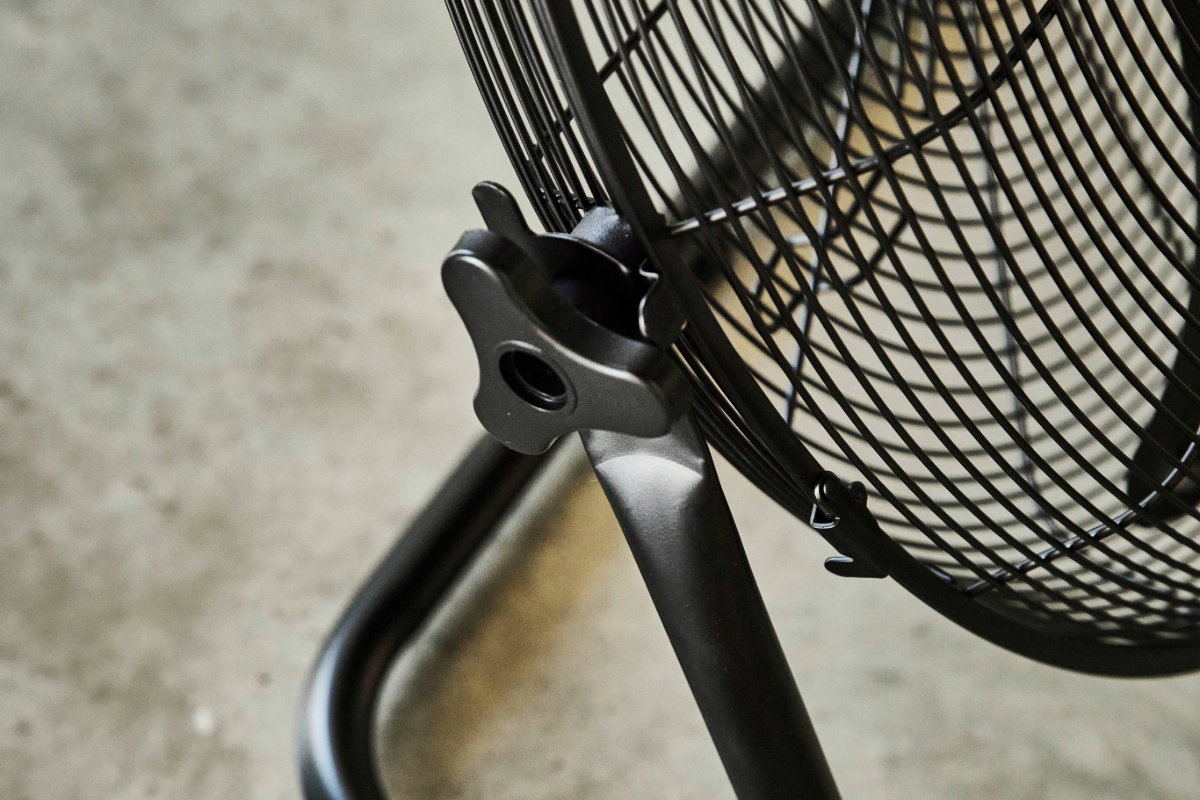 Robuust design met verstelbare luchtstroom